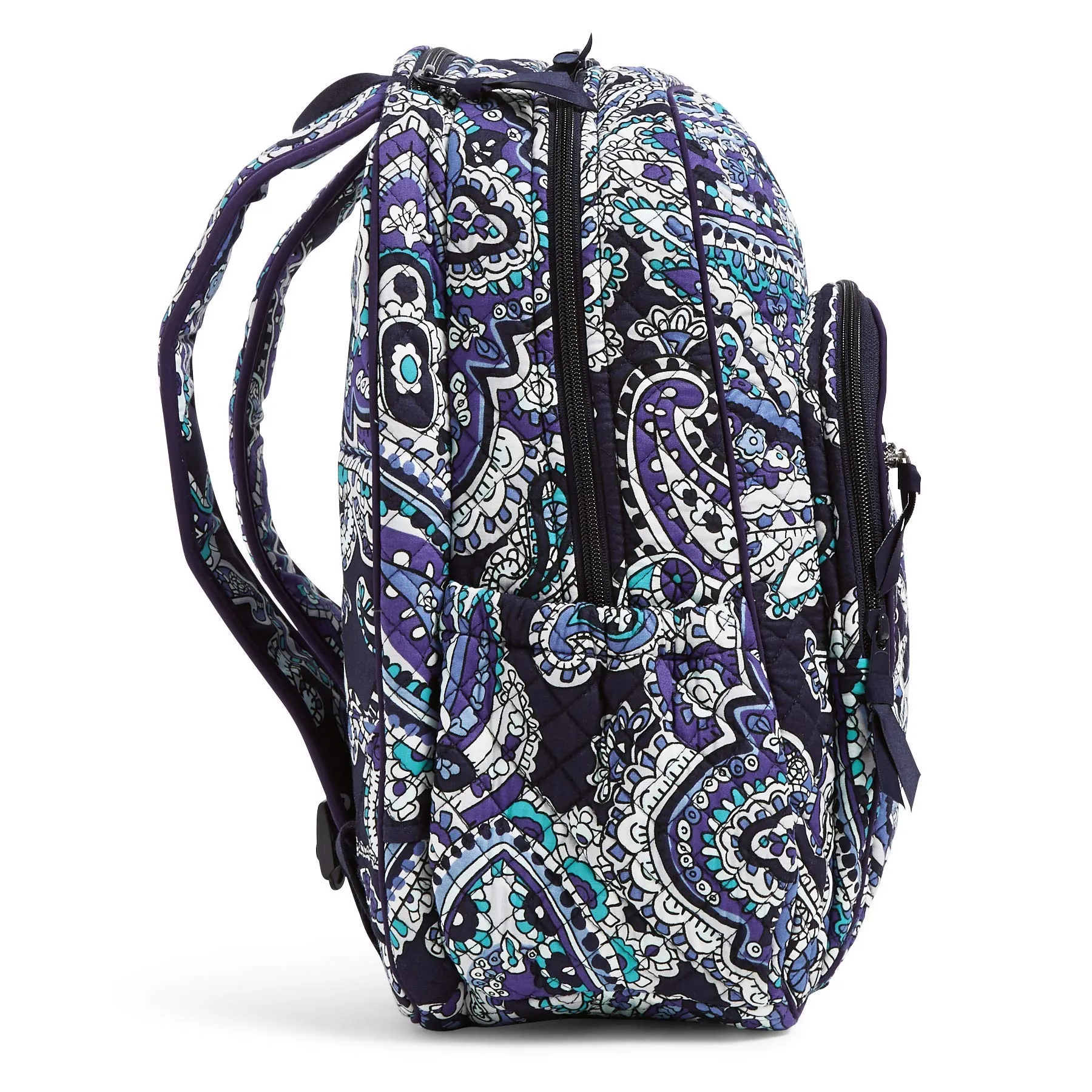 Vera Bradley Signature Cotton Campus, Deep Night Paisley