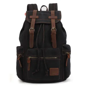 Vintage Backpacks 15 Inch, School Backpack Daypack Retro Stylish Backpack for Outdoor Hiking Trip Camping with Large Capacity