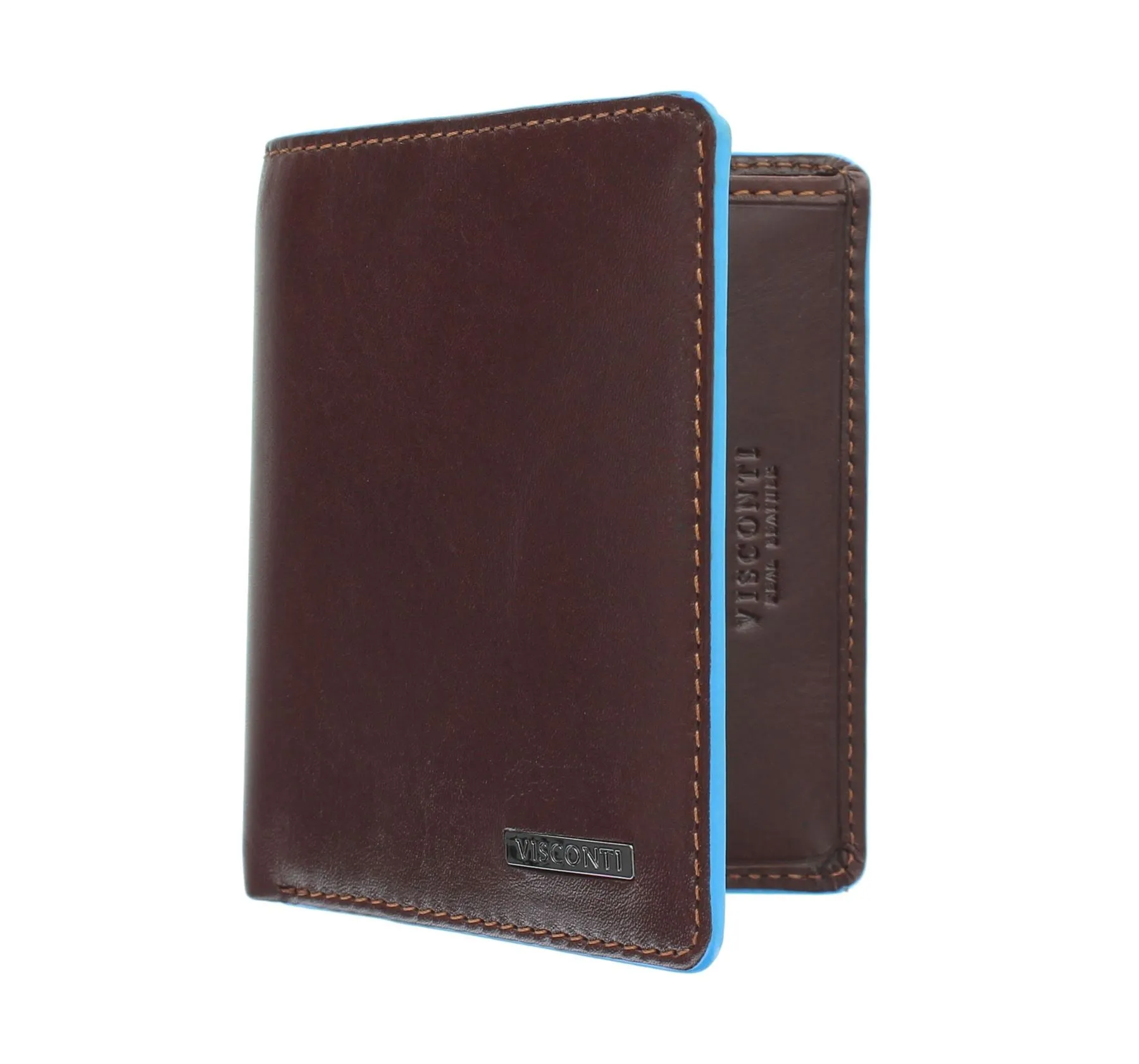 Visconti Alps Collection SMITH Compact Leather Wallet With RFID Protection ALP84