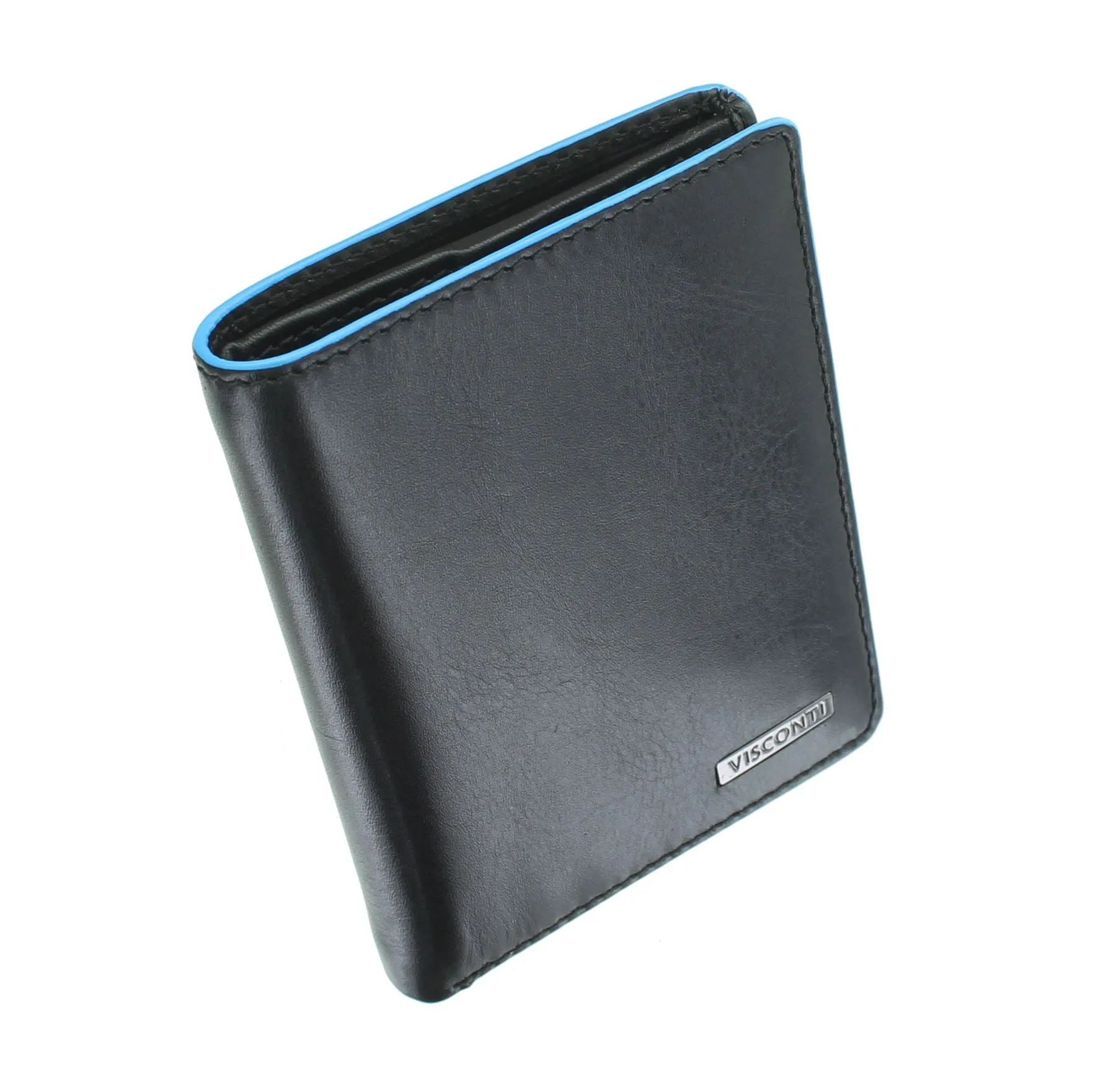Visconti Alps Collection SMITH Compact Leather Wallet With RFID Protection ALP84
