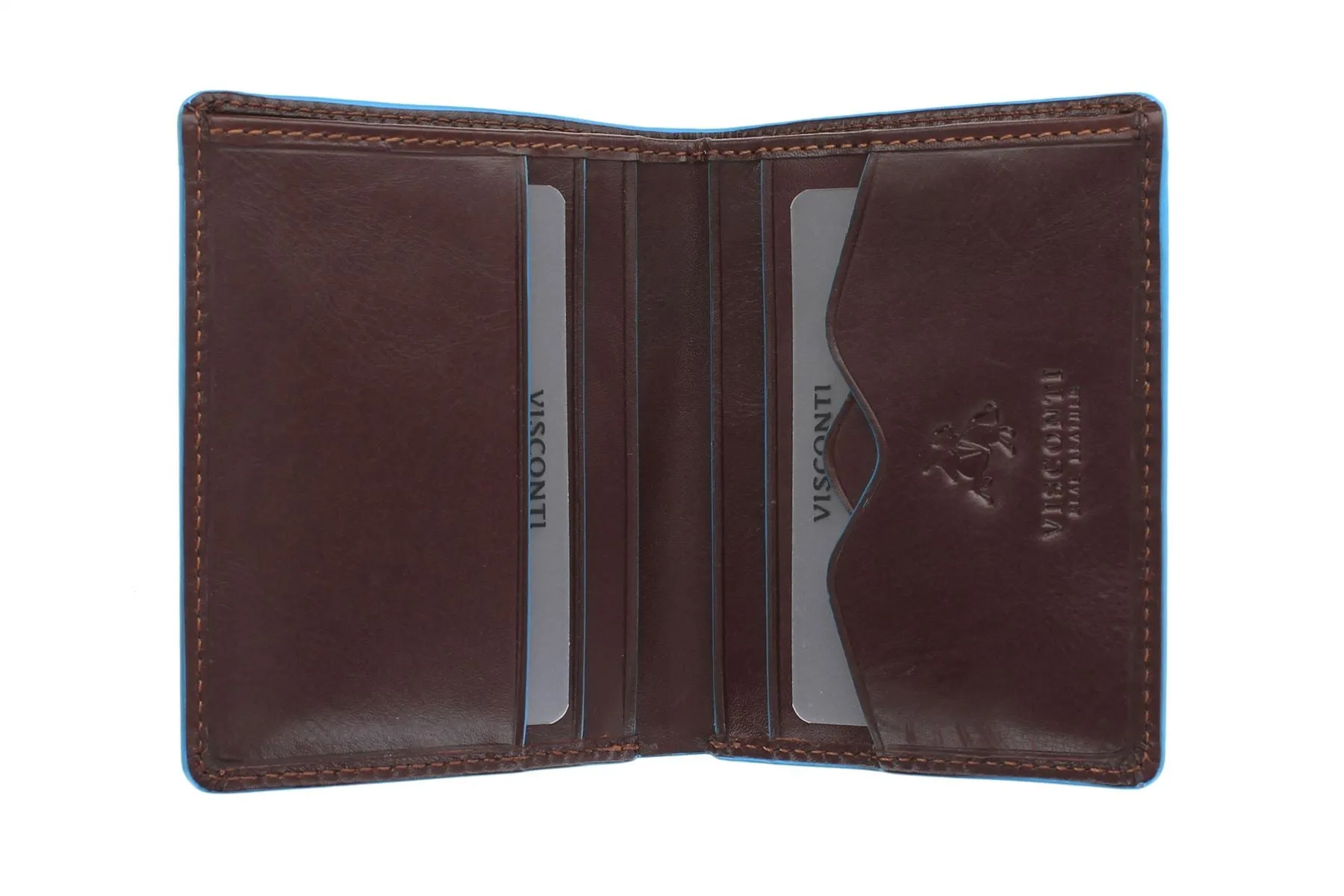 Visconti Alps Collection SMITH Compact Leather Wallet With RFID Protection ALP84