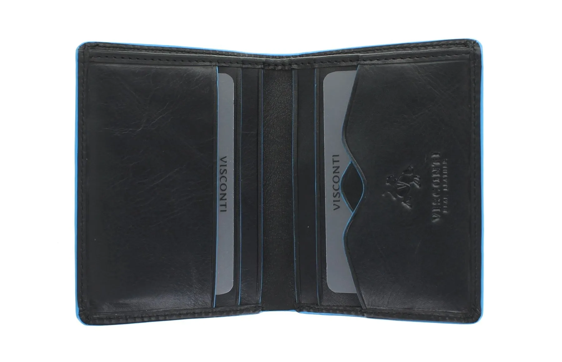 Visconti Alps Collection SMITH Compact Leather Wallet With RFID Protection ALP84