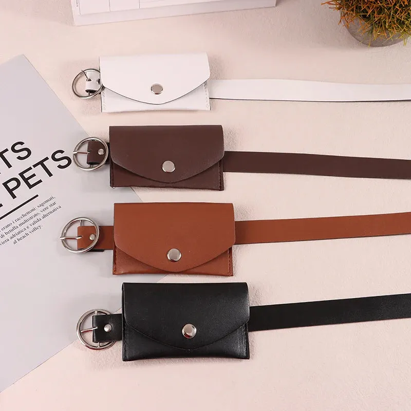 Waist Belt Adjustable Buckle Wallet Pouch Purse Bags