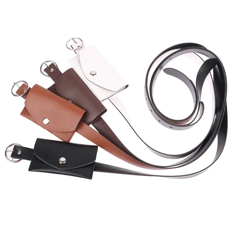 Waist Belt Adjustable Buckle Wallet Pouch Purse Bags