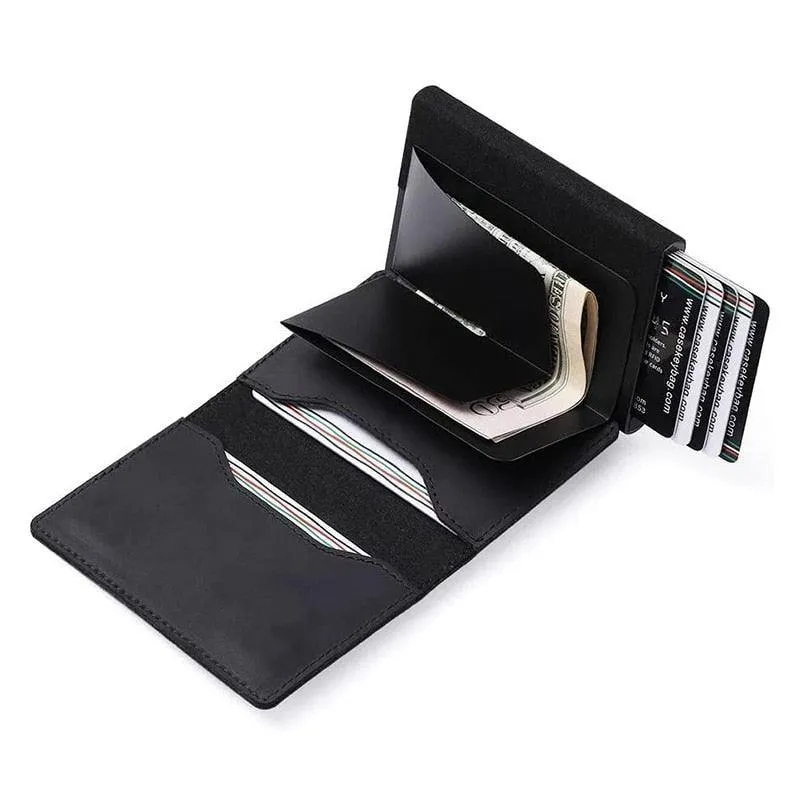 Wallet with Air Tag holder & RFID