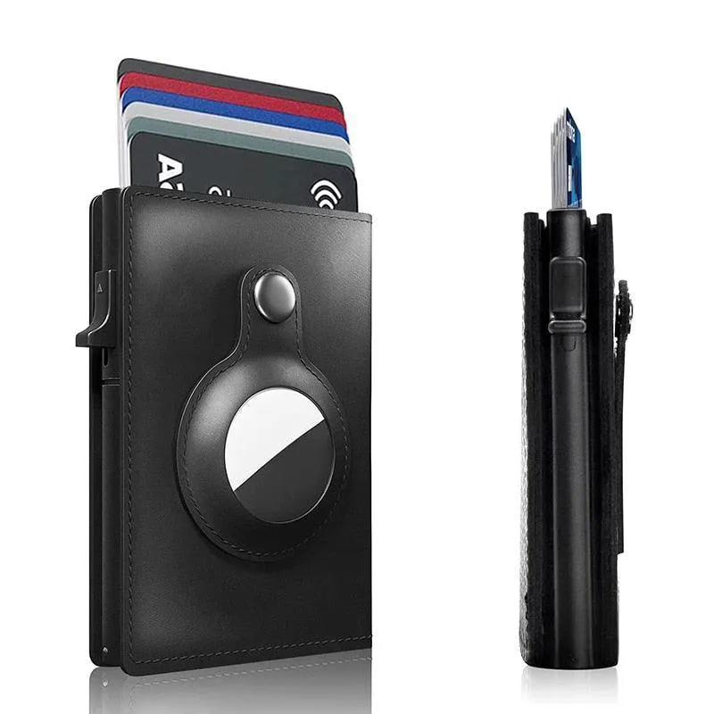 Wallet with Air Tag holder & RFID