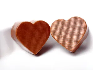 Wedding Heart Chocolate Favor Bags (25 favor bags)