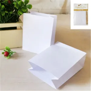 White Mini Favour Bags | 6 pack
